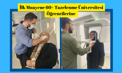 İlk Muayene 60+ Tazelenme Üniversitesi Öğrencilerine